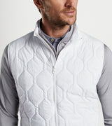 Peter Millar - Blitz Vest - White/Gale Grey