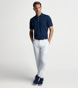 Peter Millar - Excursionist Flex Short Sleeve Polo - Atlantic Blue