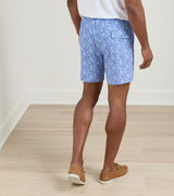 Peter Millar - Santorini Tiles Swim Trunk - Cottage Blue