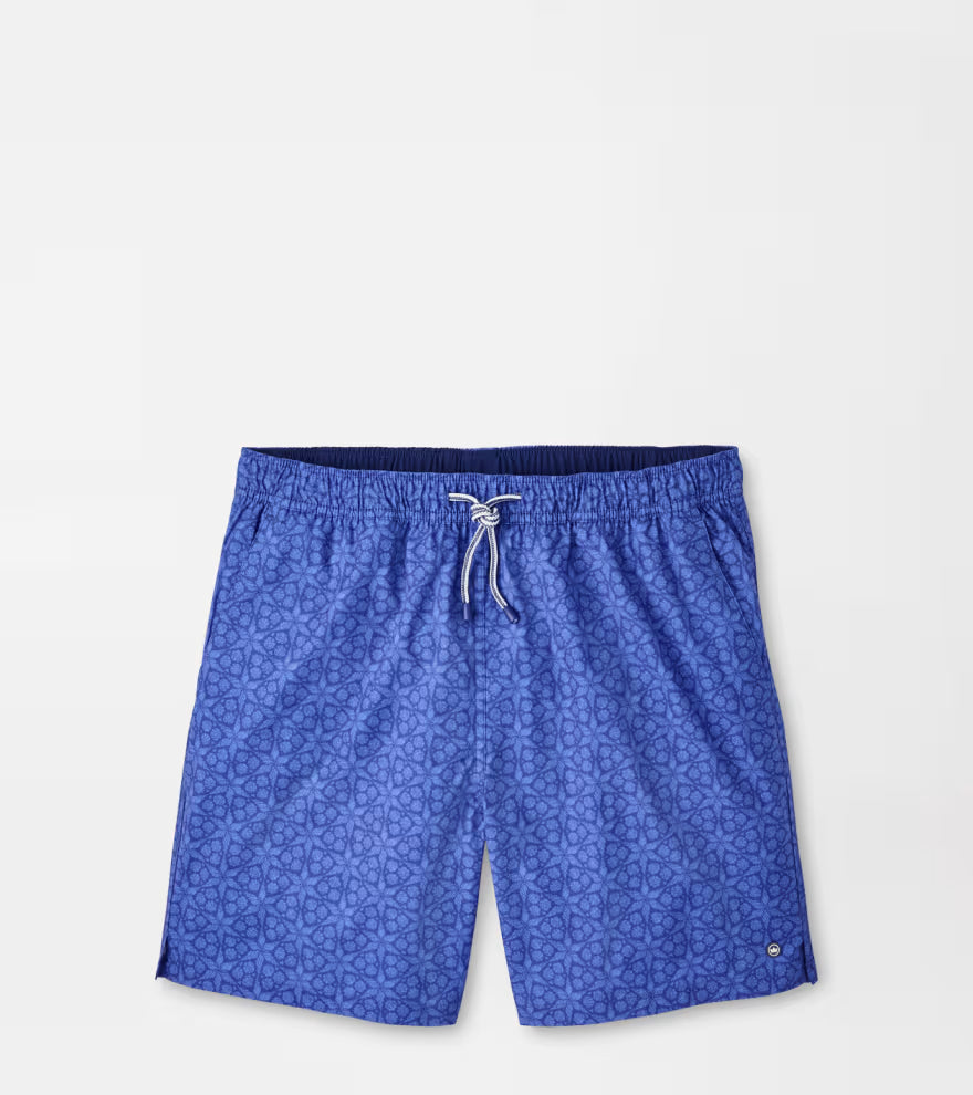 Peter Millar - Turritella Crown Swim Trunk - Tide