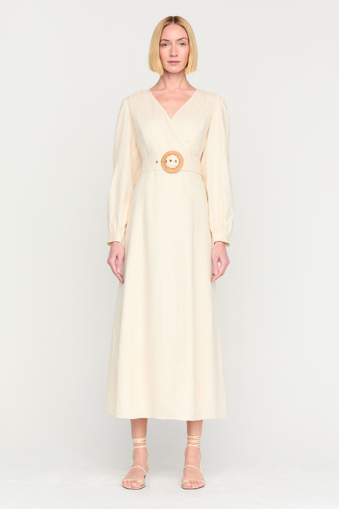 Marie Oliver - Evelle Dress - Whitecap