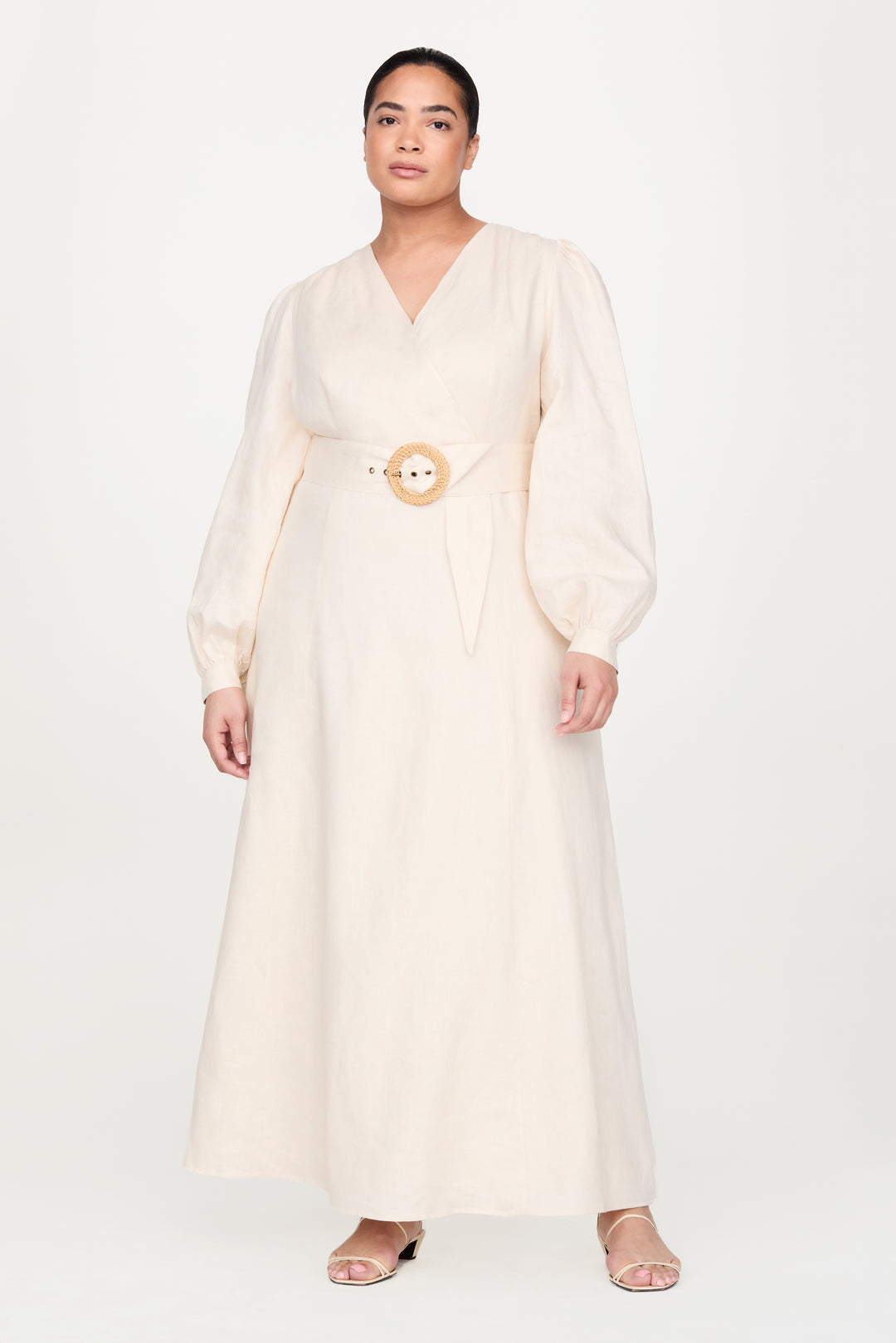 Marie Oliver - Evelle Dress - Whitecap