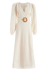 Marie Oliver - Evelle Dress - Whitecap