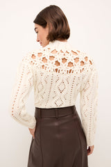 Marie Oliver - Flora Sweater - Cream