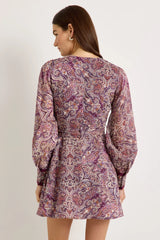 Marie Oliver- Hughes Dress- Wisteria