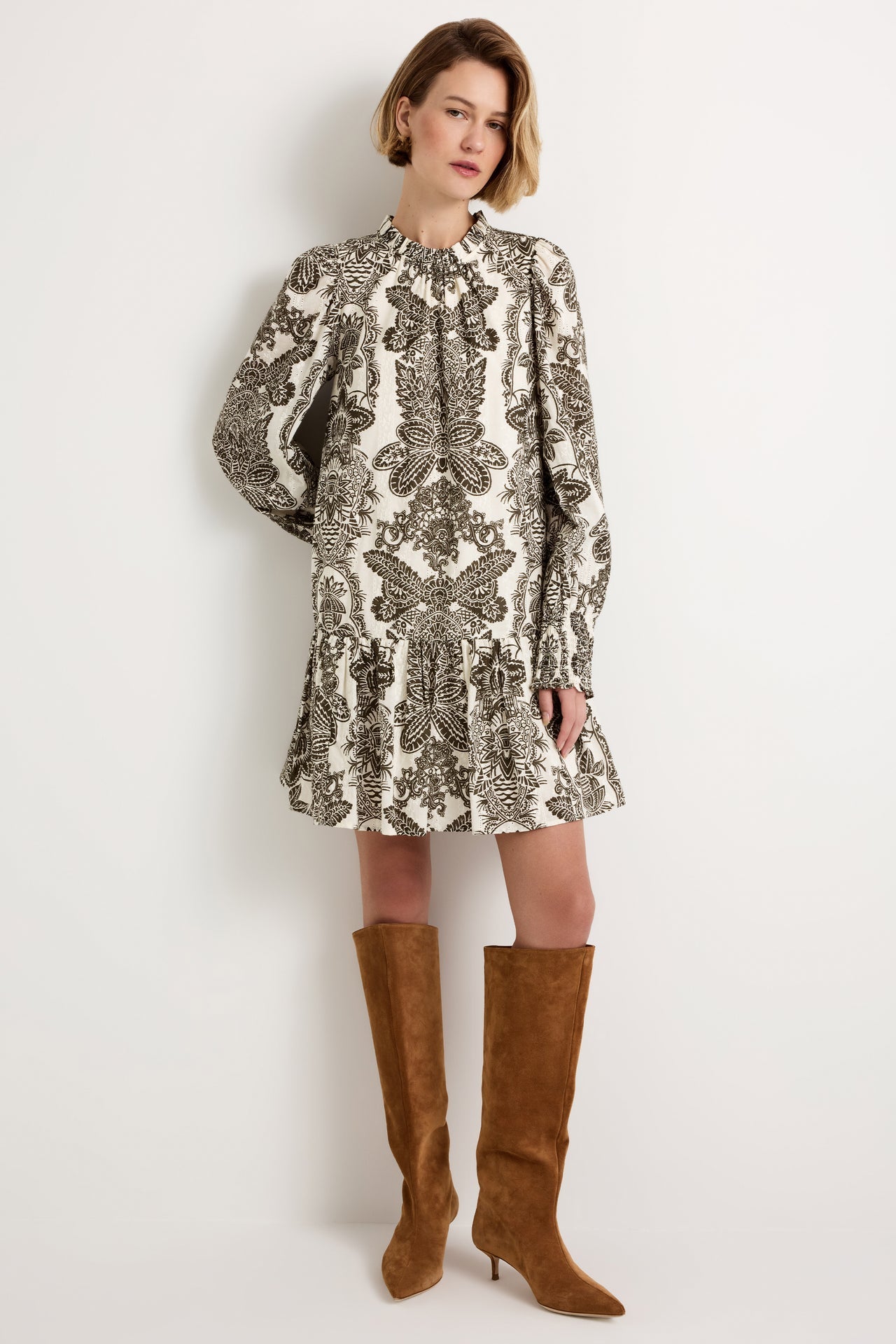 Marie Oliver- Irena Dress- Chantilly