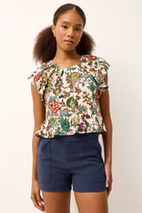 Marie Oliver Kinsley Top in Botanique