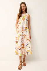 Marie Oliver - Letta Top - Travertine