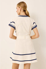 Marie Oliver- Sable Dress- Tide