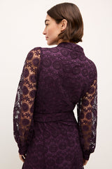 Marie Oliver - Priscilla Dress - Plum