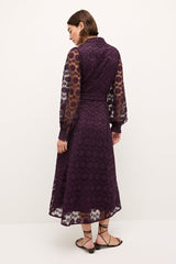 Marie Oliver - Priscilla Dress - Plum