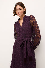 Marie Oliver - Priscilla Dress - Plum