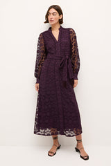 Marie Oliver - Priscilla Dress - Plum