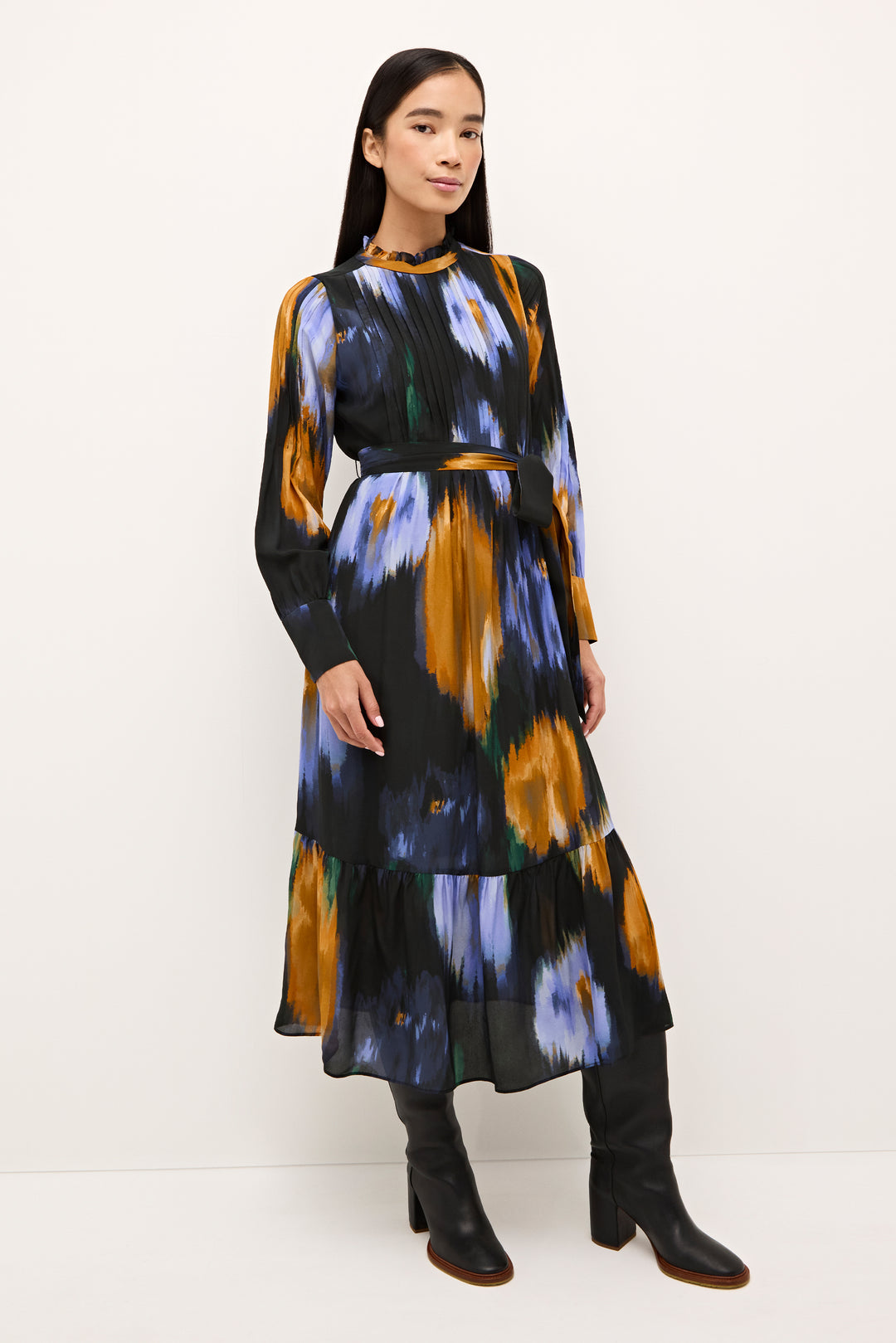 Marie Oliver - Catie Midi Dress - Perigold