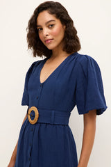 Marie Oliver - Gwyneth Dress - Pacific