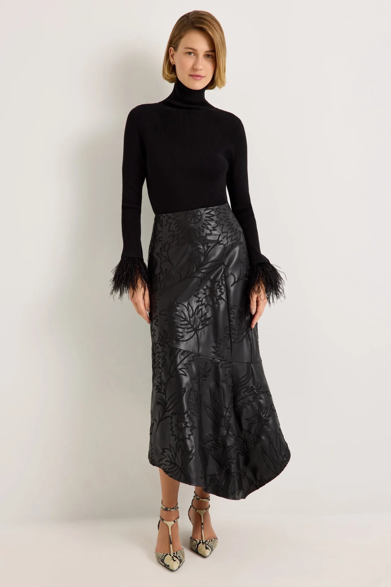 Marie Oliver- Tucker Top- Black