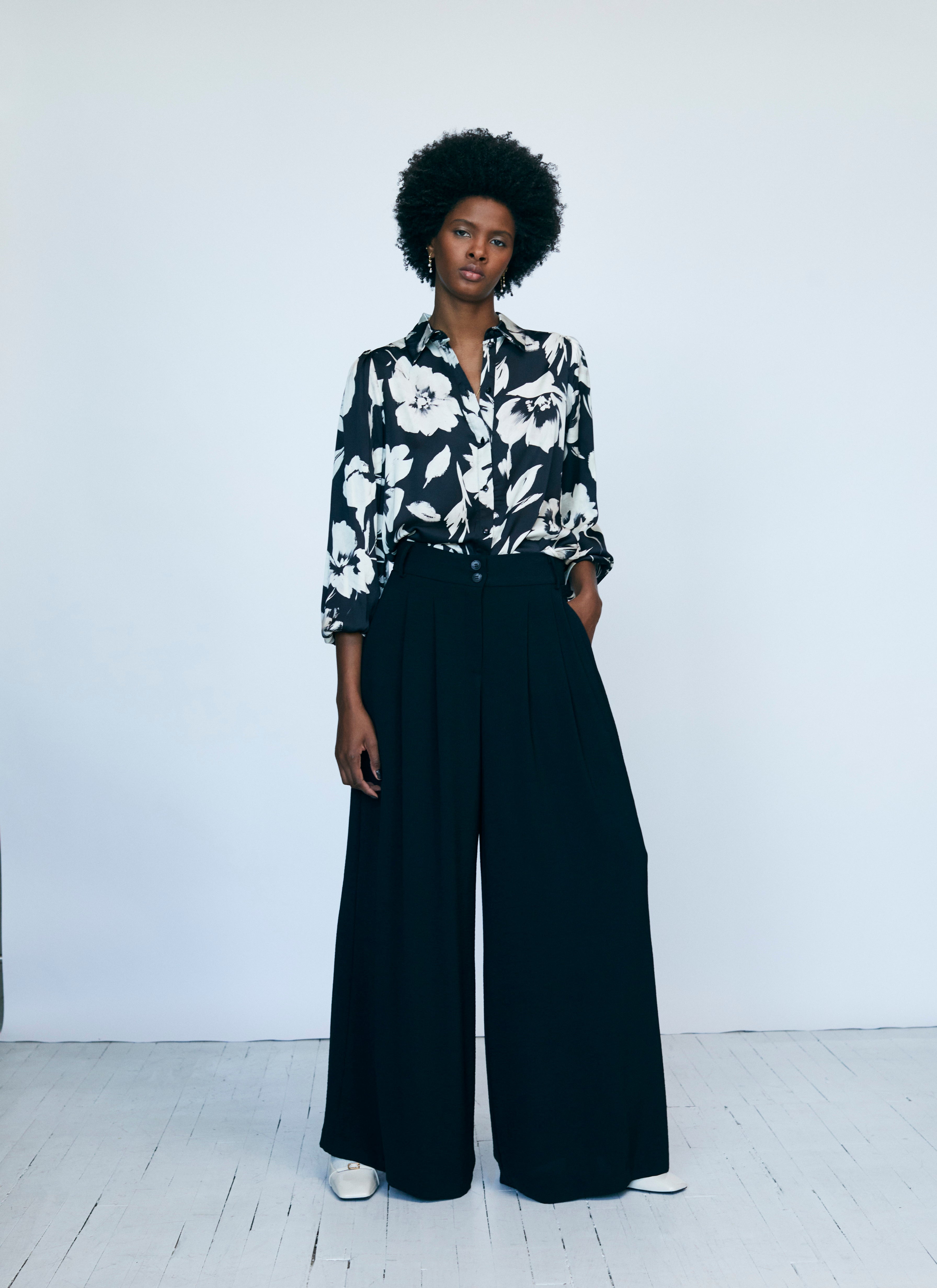 Iris Setlakwe - Wide Leg Pant - Black