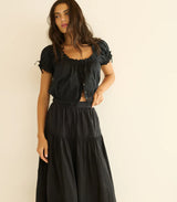 Doen Nera Top in Black