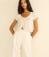 Doen Nera Top in White