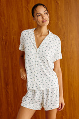 Rails- Nessa Pajama Set- Blue Buds