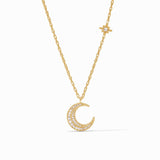 Julie Vos - Luna Delicate Necklace - Cubic Zirconia