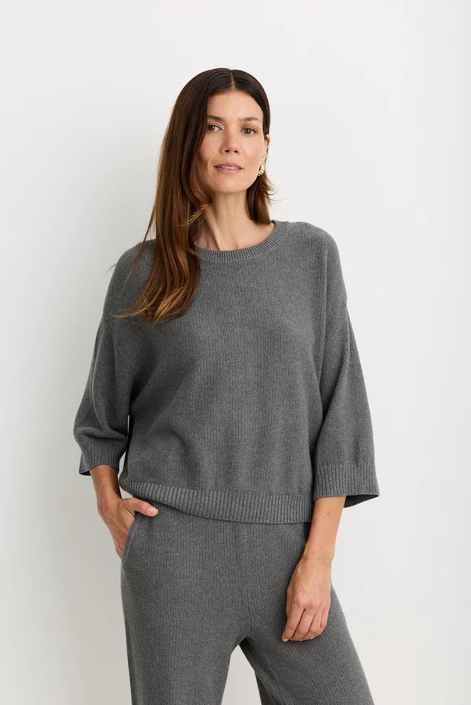 One Grey Day- Rue Tee- Heather Ash