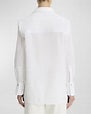 Vince Women's Relaxed L/S Button Down in Optic White