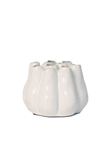 Chive Pooley 3 Ceramic Vase - White, Medium- P3WHMD