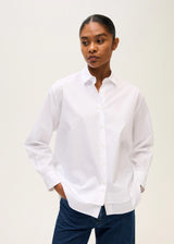 Rosso35 S7352B Long-sleeved poplin shirt