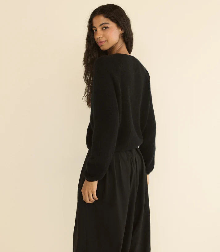 Doen- Peroline Cashmere Cardigan- Black