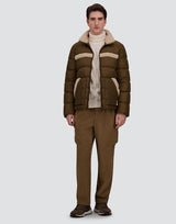 Herno- Nylon Chamonix Polar Tech w/ Fleece Inserts- Army