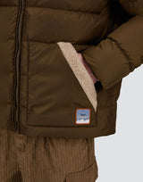 Herno- Nylon Chamonix Polar Tech w/ Fleece Inserts- Army