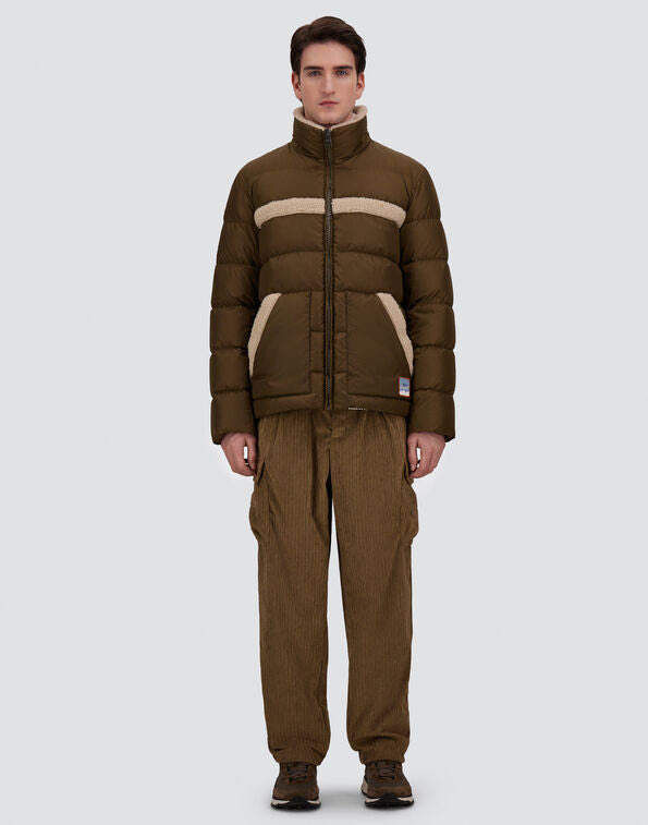 Herno- Nylon Chamonix Polar Tech w/ Fleece Inserts- Army