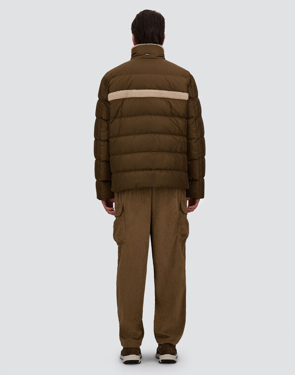 Herno- Nylon Chamonix Polar Tech w/ Fleece Inserts- Army