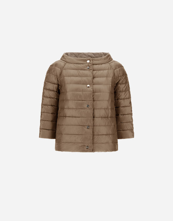 Herno - Women's Woven Jacket - Dove Grey/Chantilly