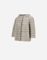 Herno - Women's Woven Jacket - Dove Grey/Chantilly