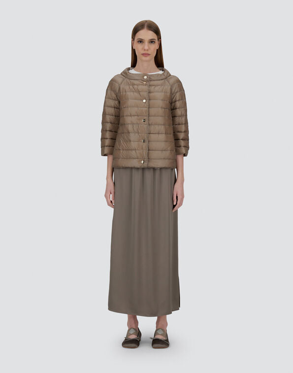 Herno - Women's Woven Jacket - Dove Grey/Chantilly