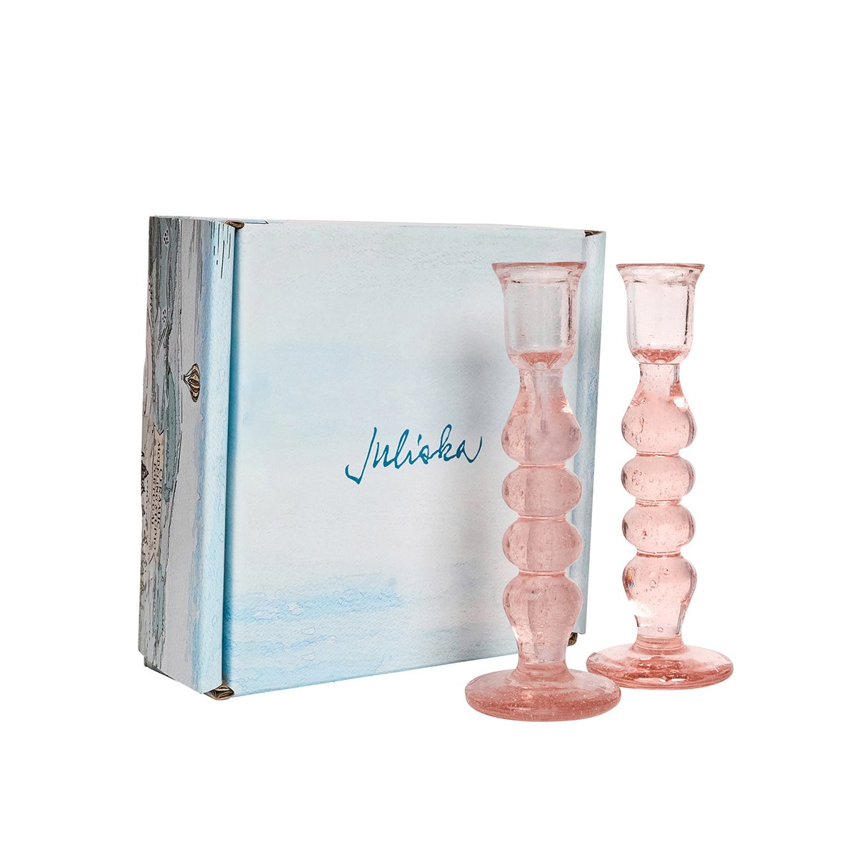 Juliska - Provence 7" Candlestick Set/2 - Blush