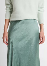 Vince - Panelled Bias Skirt - Deep Patina
