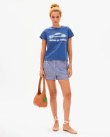 Clare V. - Petit Bando Bag - Natural Woven Diagonal