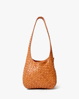 Clare V. - Petit Bando Bag - Natural Woven Diagonal