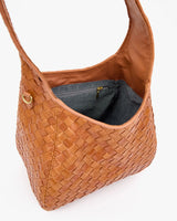 Clare V. - Petit Bando Bag - Natural Woven Diagonal