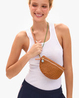 Clare V. - Petite Fanny - Rattan Tan