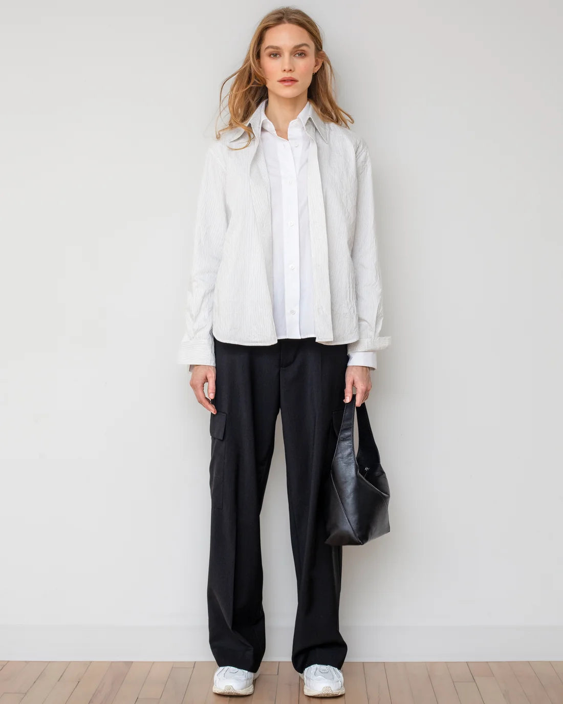 WE-AR4 - The Layered Shirt - White Multi