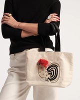 Frances Valentine - Canvas Tote Cheeky Chick - Natural