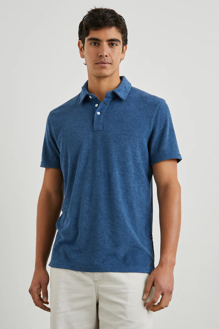 Rails - Rhen Polo Shirt - Ensign Blue