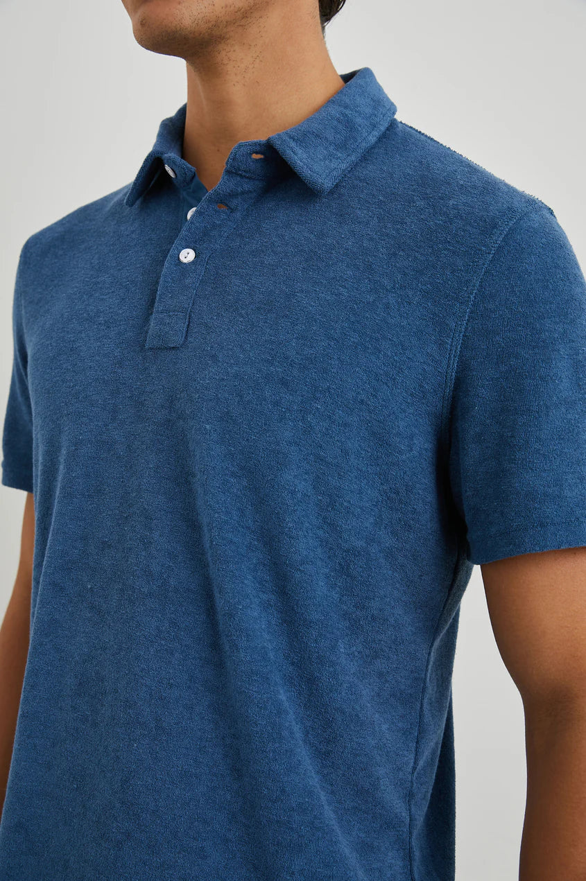 Rails - Rhen Polo Shirt - Ensign Blue