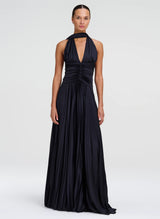 A.L.C.- Sabine Gown- Evening Blue