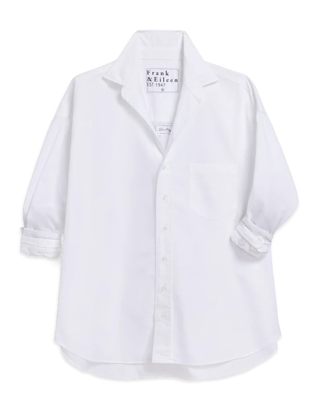 Frank & Eileen Shirley White Button Up Shirt