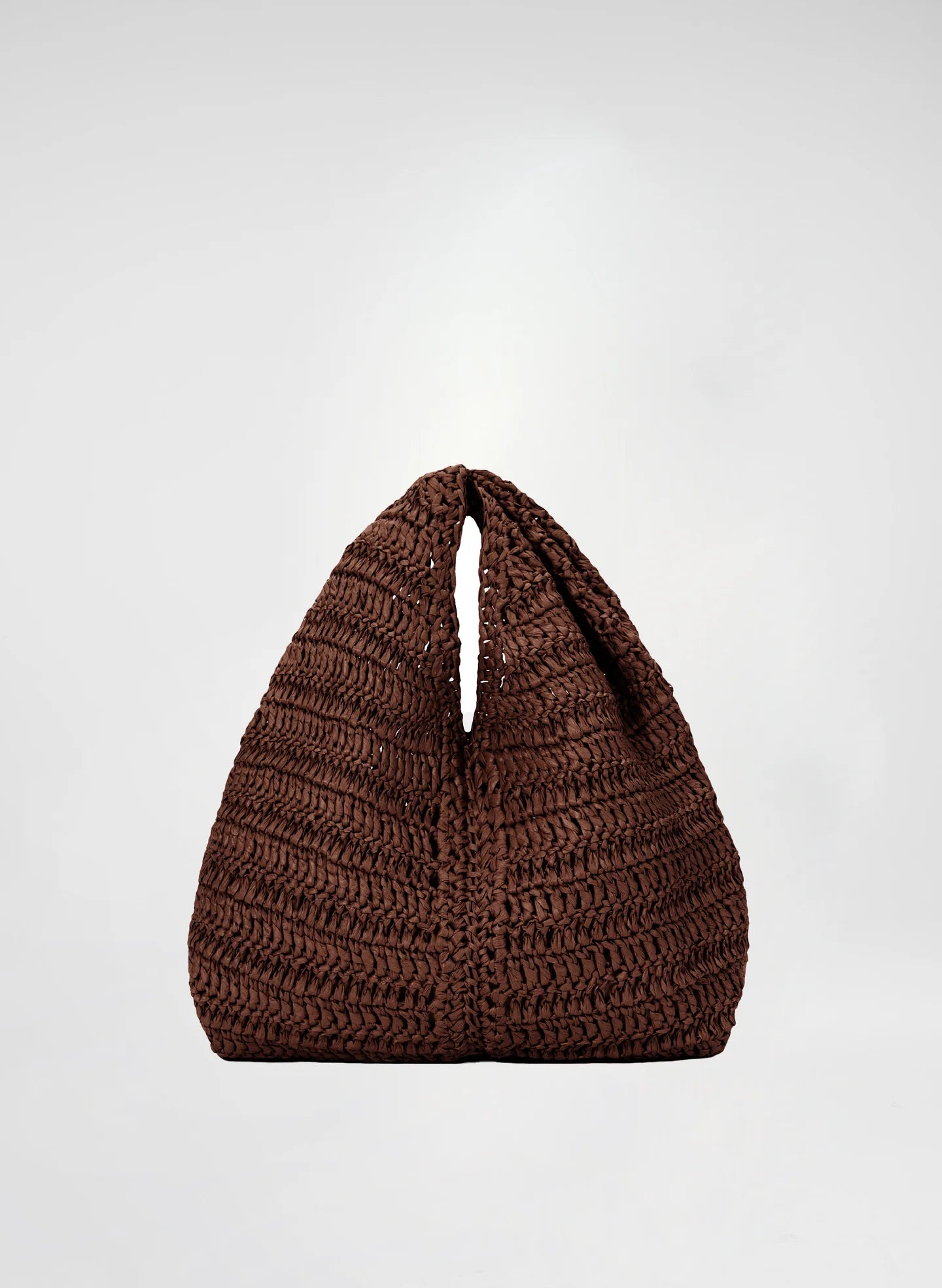 A.L.C. - Simone Raffia Bag - Chocolate
